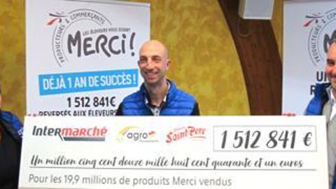 OP. Les responsables de l’OP  sont récompensés pour leurs efforts. Tous les adhérents  ont reçu un chèque d’un montant moyen de 8 400 € grâce à l’engouement des consom­mateurs.P.L.C.